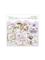 Papieren stansen - Home, Sweet Home, 60 stuks