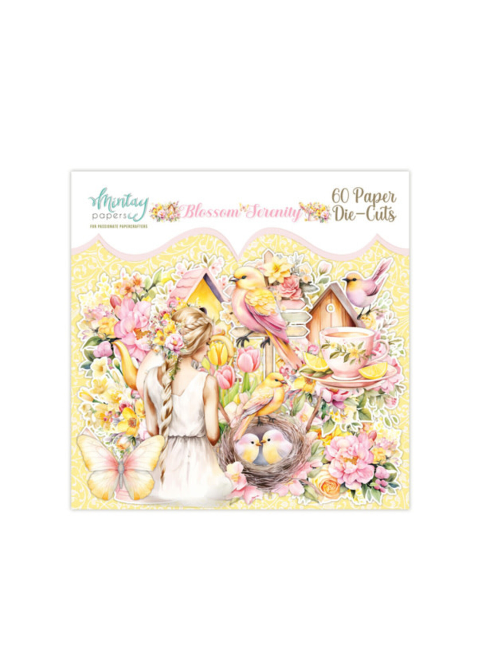 Paper Die-Cuts - Blossom Serenity, 60 stuks