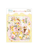 Papieren Elementen - Blossom Serenity, 27 stuks