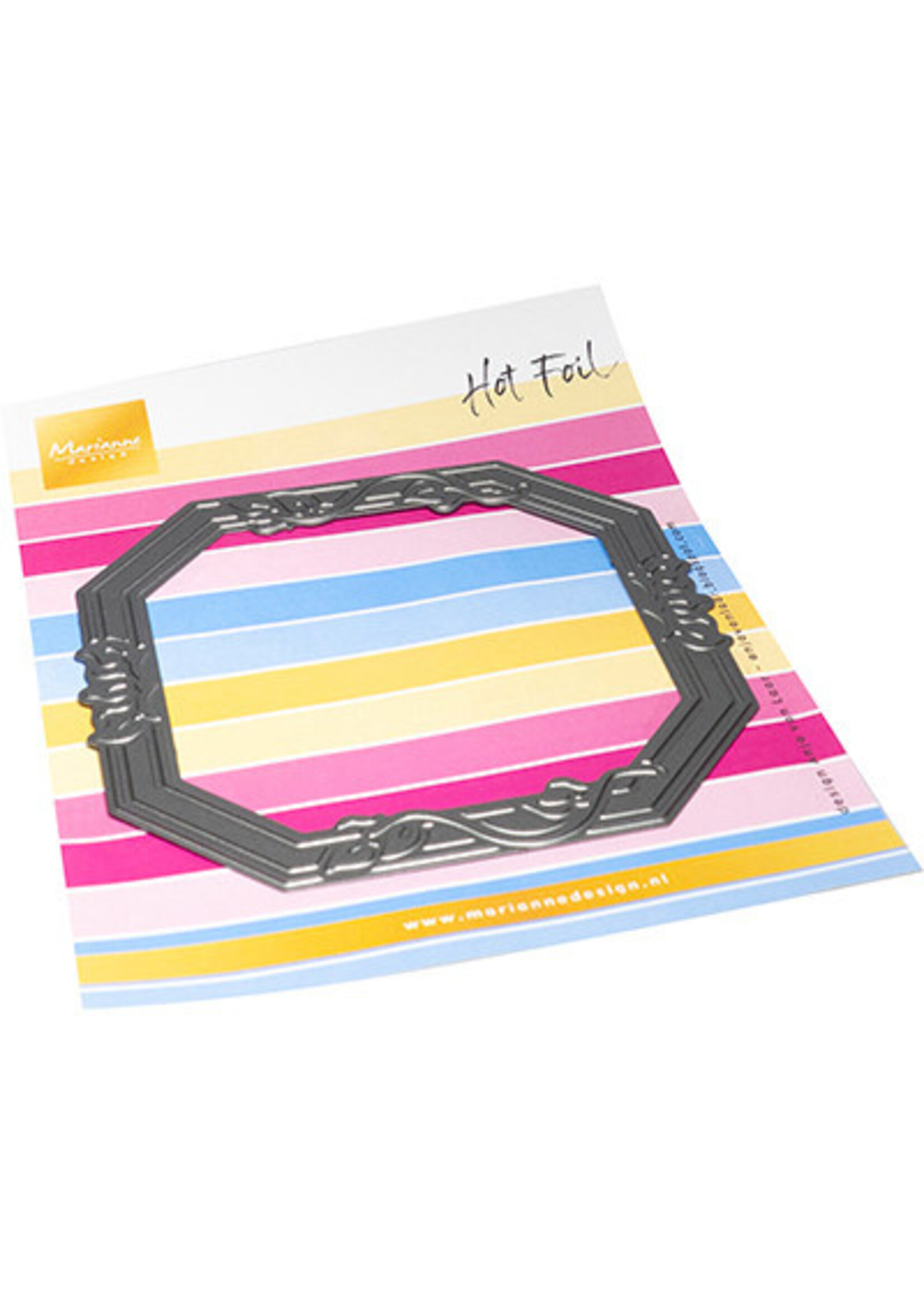 CR1682 - Hot Foil - Anja's Classic Octagon