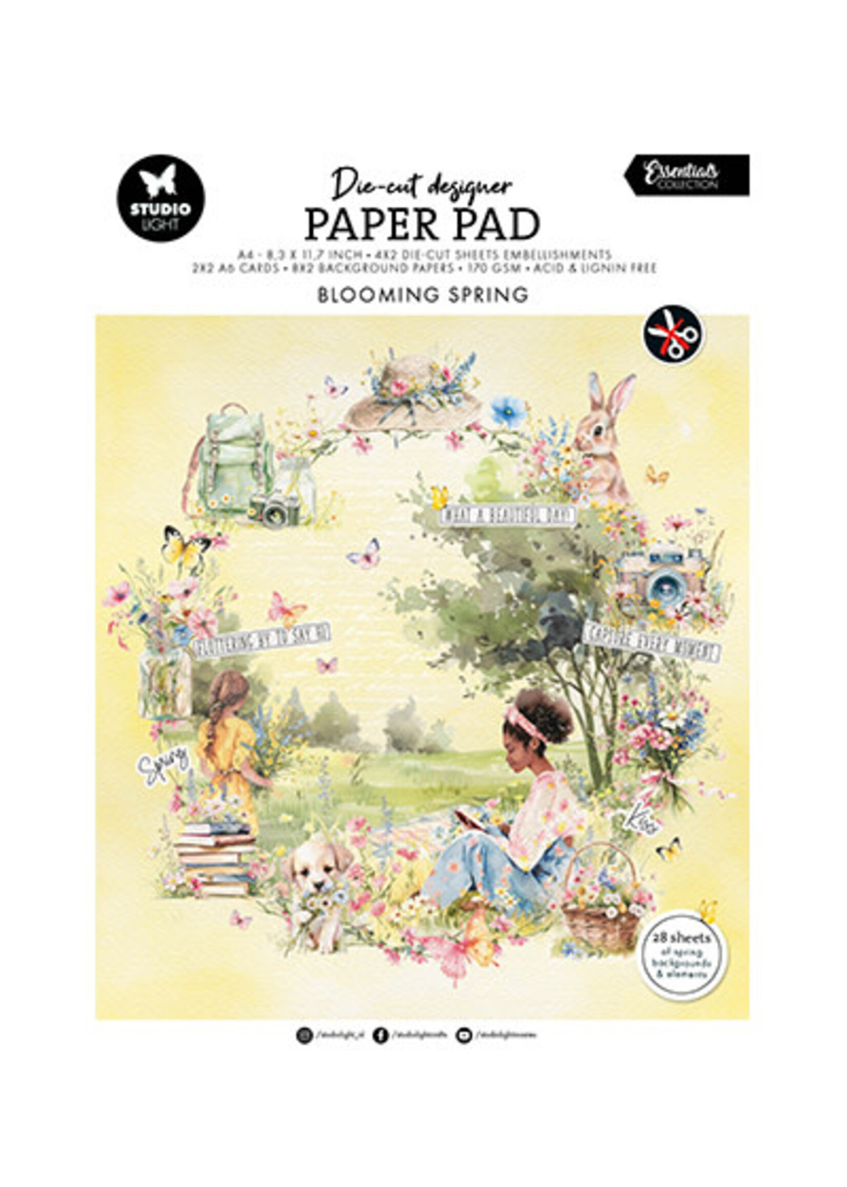 SL-ES-DCPP272 - Paper Pad Blooming Spring