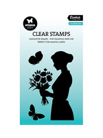 SL-ES-STAMP788 - Flower lady Essentials nr.788