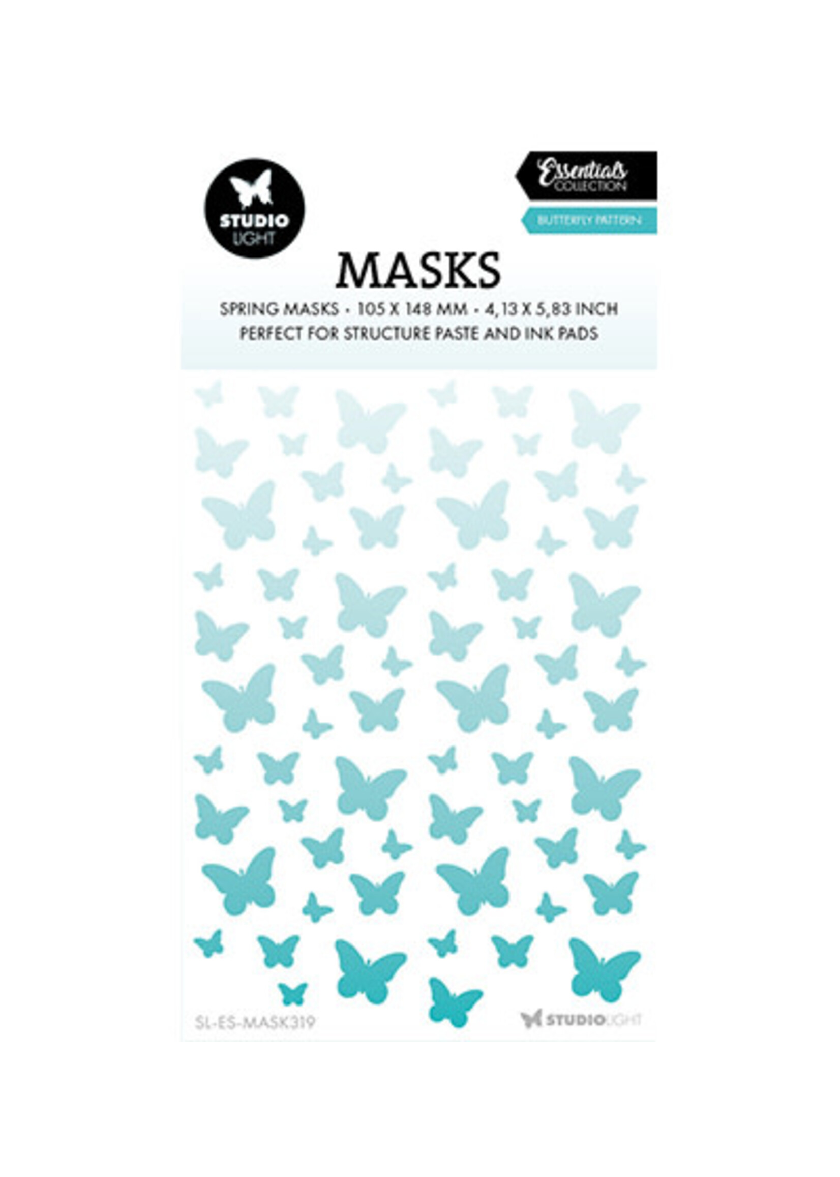 SL-ES-MASK319 - Butterflies Background Essentials
