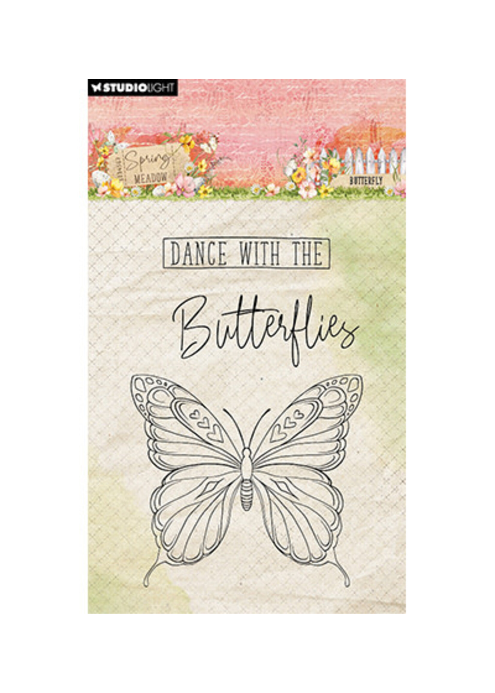 SL-SM-STAMP774 - Butterfly Spring Meadow nr.774