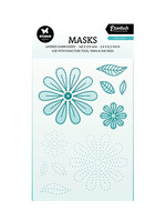 SL-ES-MASK344 - Embroidery, Large Daisy