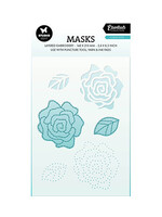 SL-ES-MASK345 - Embroidery, Classic Rose