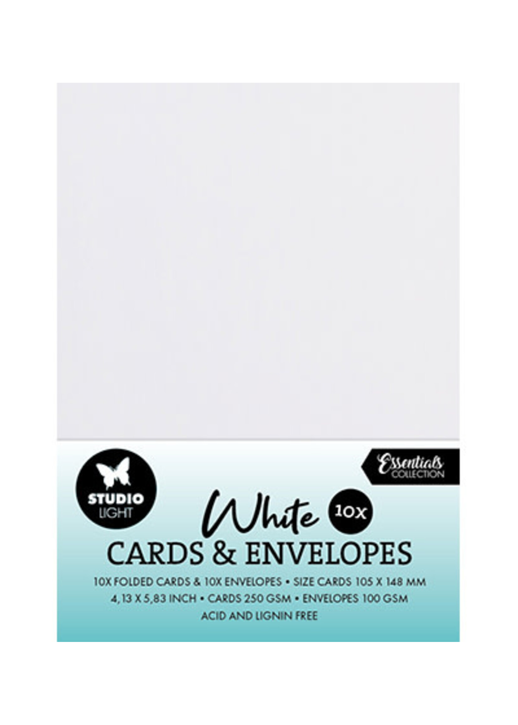 SL-CO-CE01 - Cards & Envelopes White A6
