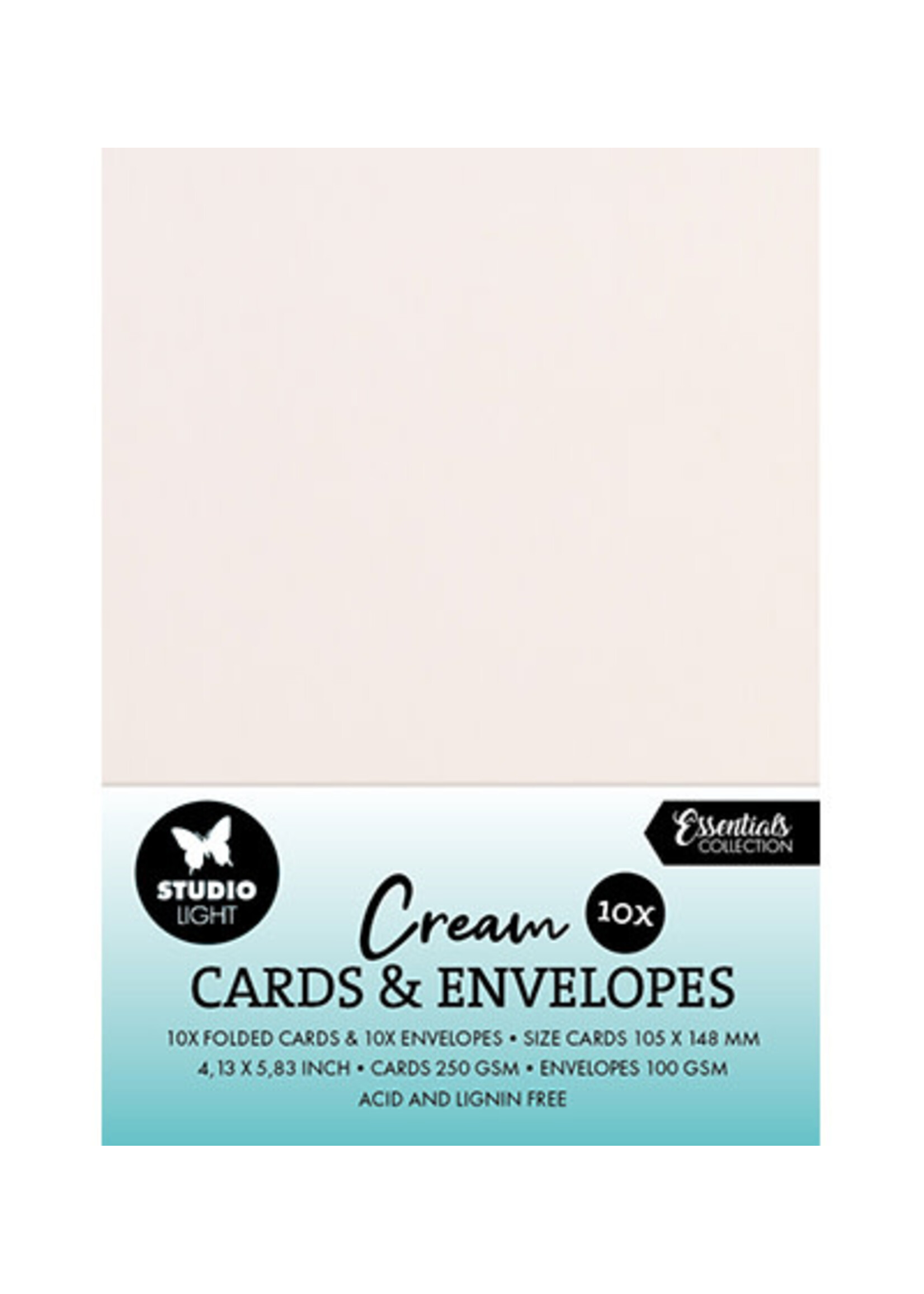 SL-CO-CE02 - Cards & Envelopes Creme