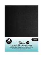 SL-CO-CE07 - Cards & Envelopes Black 12,7 x 17,7 cm