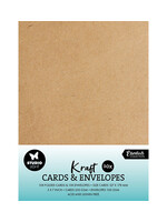 SL-CO-CE08 - Cards & Envelopes Kraft 12,7 x 17,7 cm
