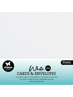 SL-CO-CE09 - Cards & Envelopes White 15,2 x 15,2 cm