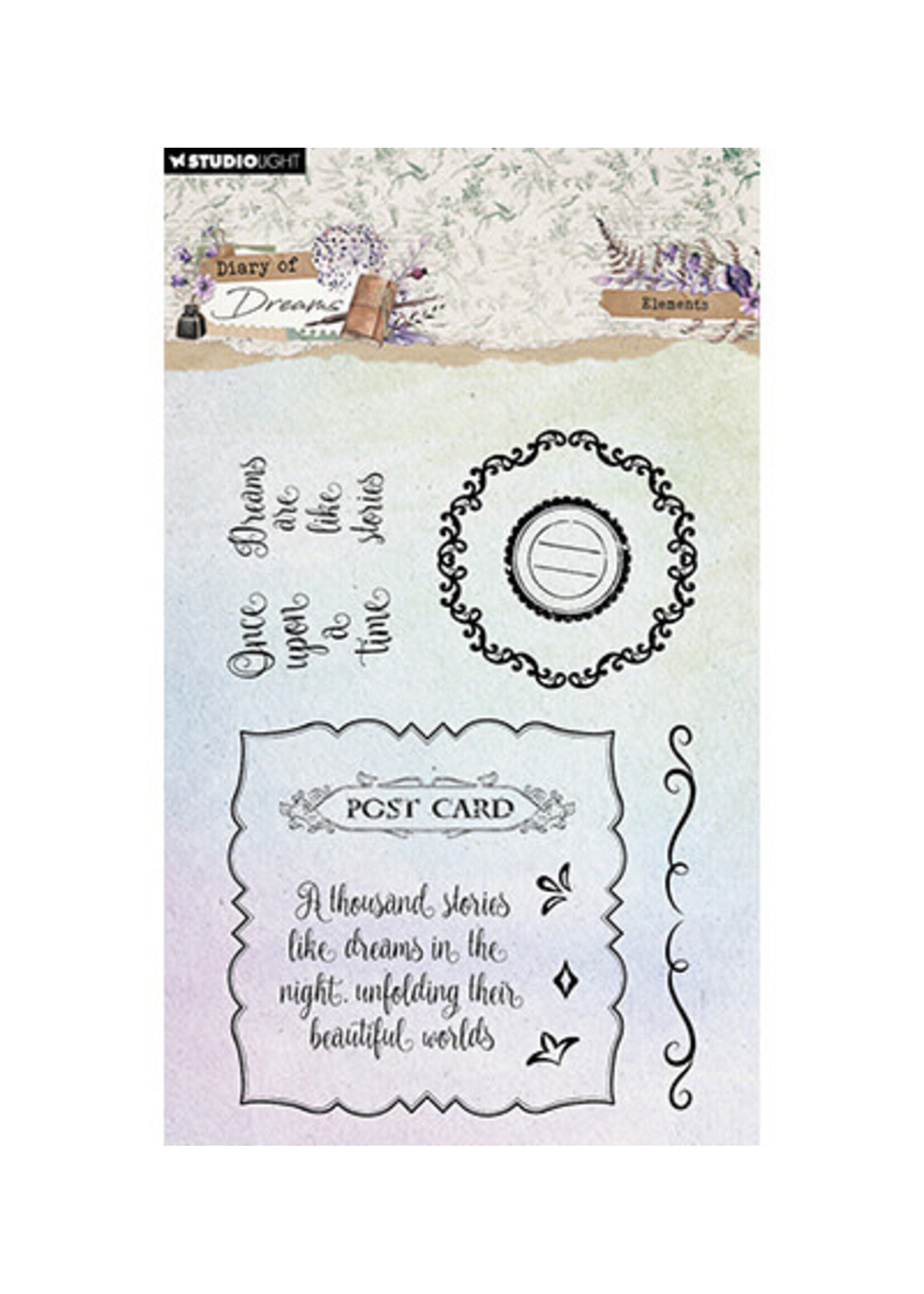 SL-DD-STAMP807 - Elements Diary of Dreams