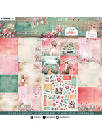 JMA-SYL-DPP288 - Paper Pad Double-sided Scrapbooking Sending You Love 12 inch