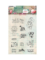 JMA-SYL-STAMP799 - Romantic Elements Sending You Love