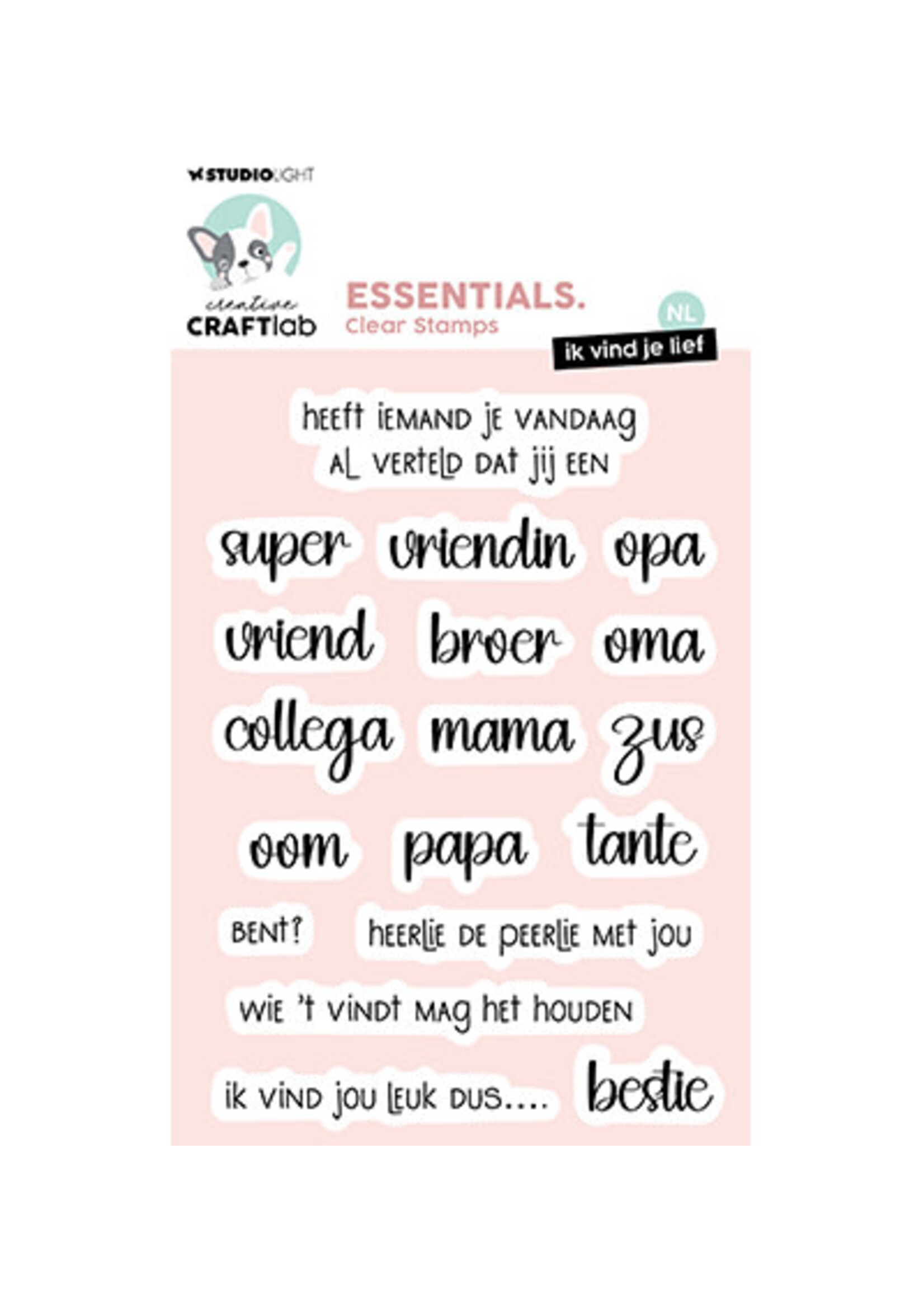 CCL-ES-STAMP801 - Ik vind je lief Essentials nr.801