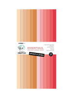 CCL-ES-UPP292 - Unicolor Paper Pad Peach & Pinks