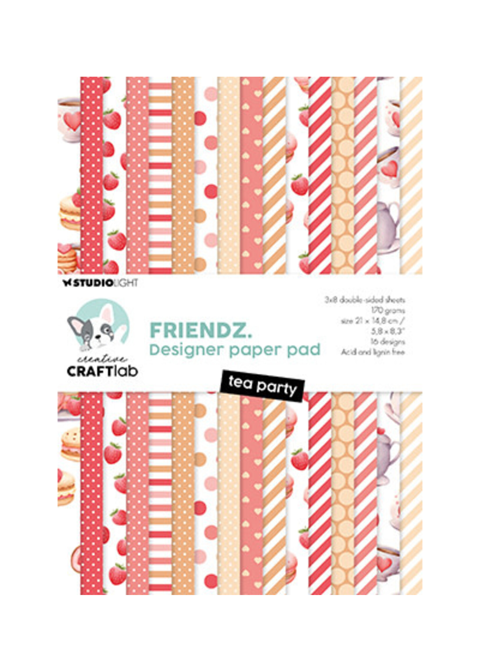 CCL-FR-DPP293 - Paper Pad Tea Party Friendz