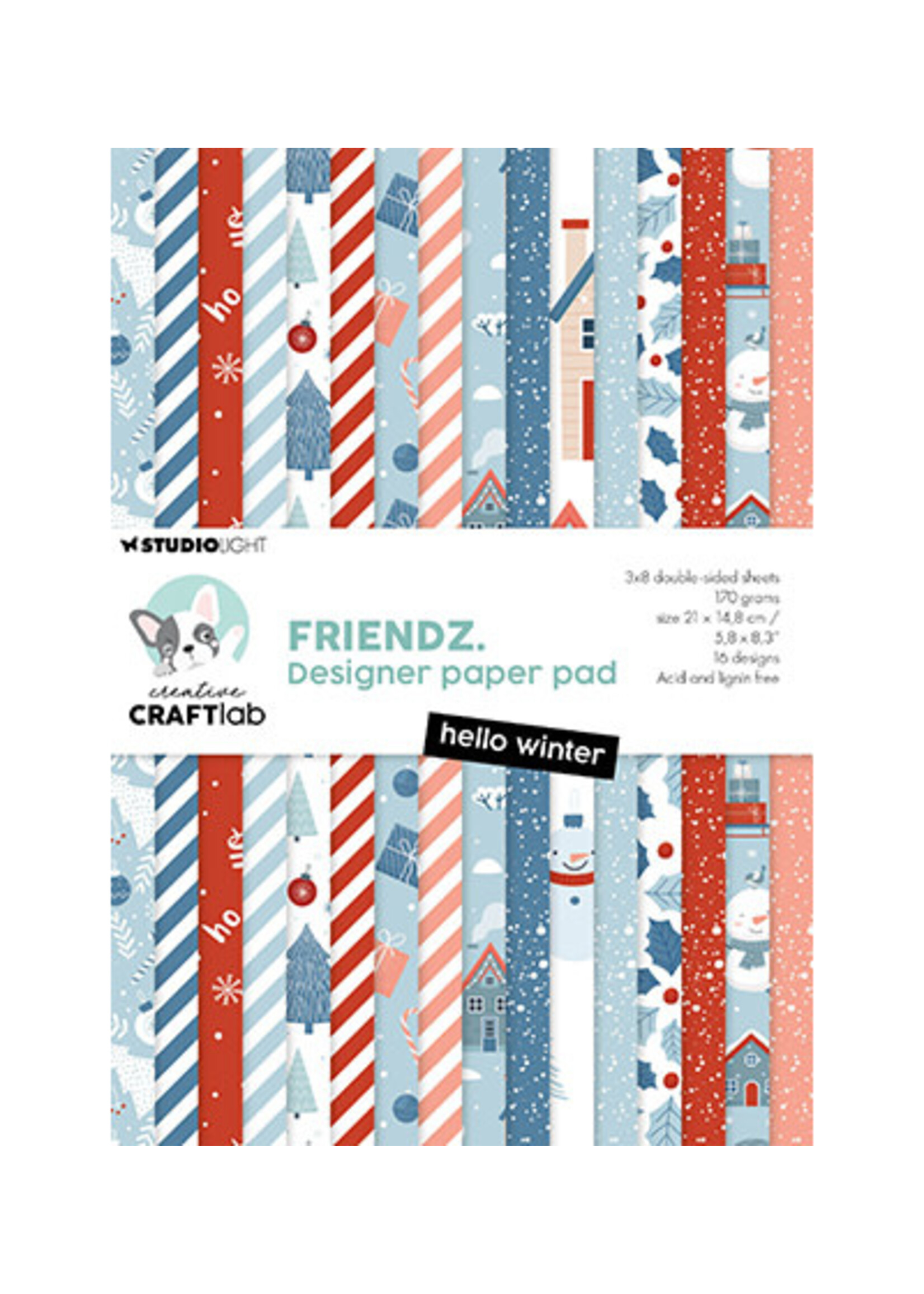 CCL-FR-DPP305 - Paper Pad Hello Winter Friendz