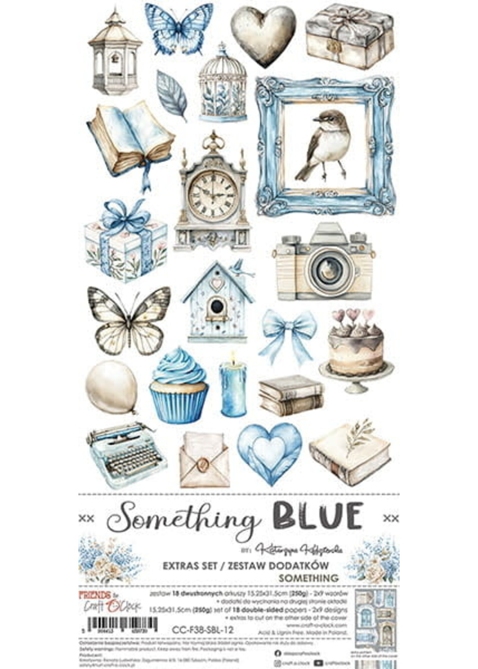 SOMETHING BLUE - EXTRA'S set - SOMETHING
