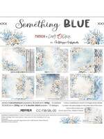SOMETHING BLUE - een set papieren 30,5x30,5cm