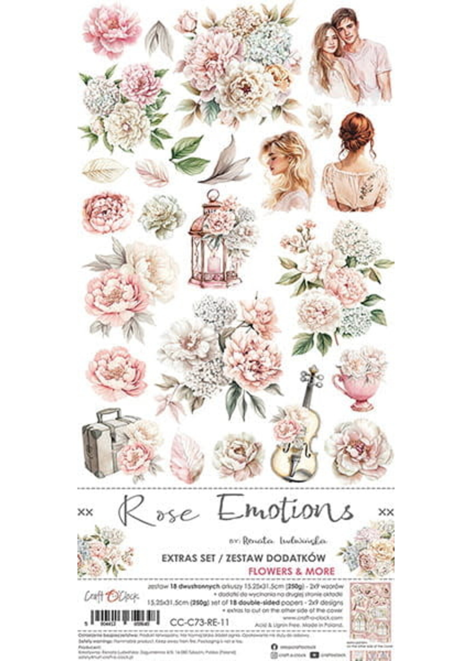 ROSE EMOTIONS - EXTRA'S set - BLOEMEN
