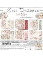 ROSE EMOTIONS - een set papieren 15,25x15,25cm
