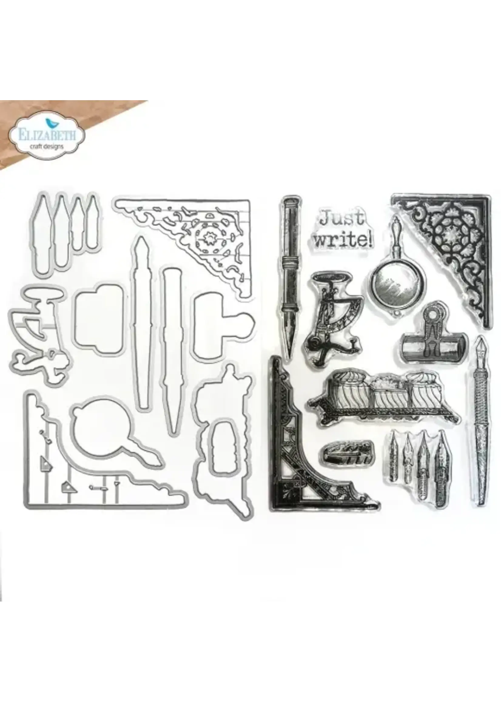 CSD388 - Just Write Stamp and Die Set