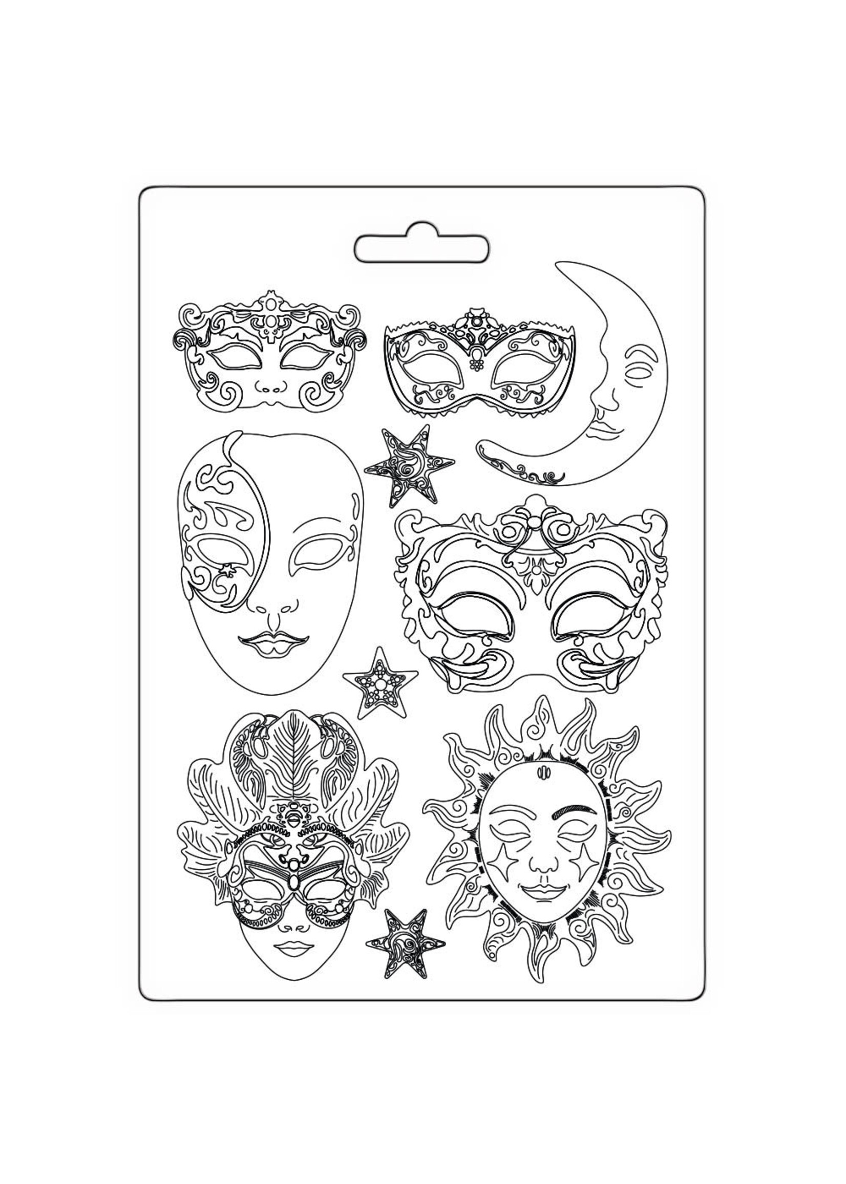 Soft Mould A4 - Maskerade maskers CME-code: K3PTA4586