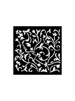 Dik stencil cm 12X12 - Maskerade ornamenten CME-code: KSTDS11