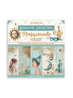 Scrapbooking Klein Blok 10 vellen cm 20,3X20,3 (8"X8") - Masquerade CME-code: SBBS121