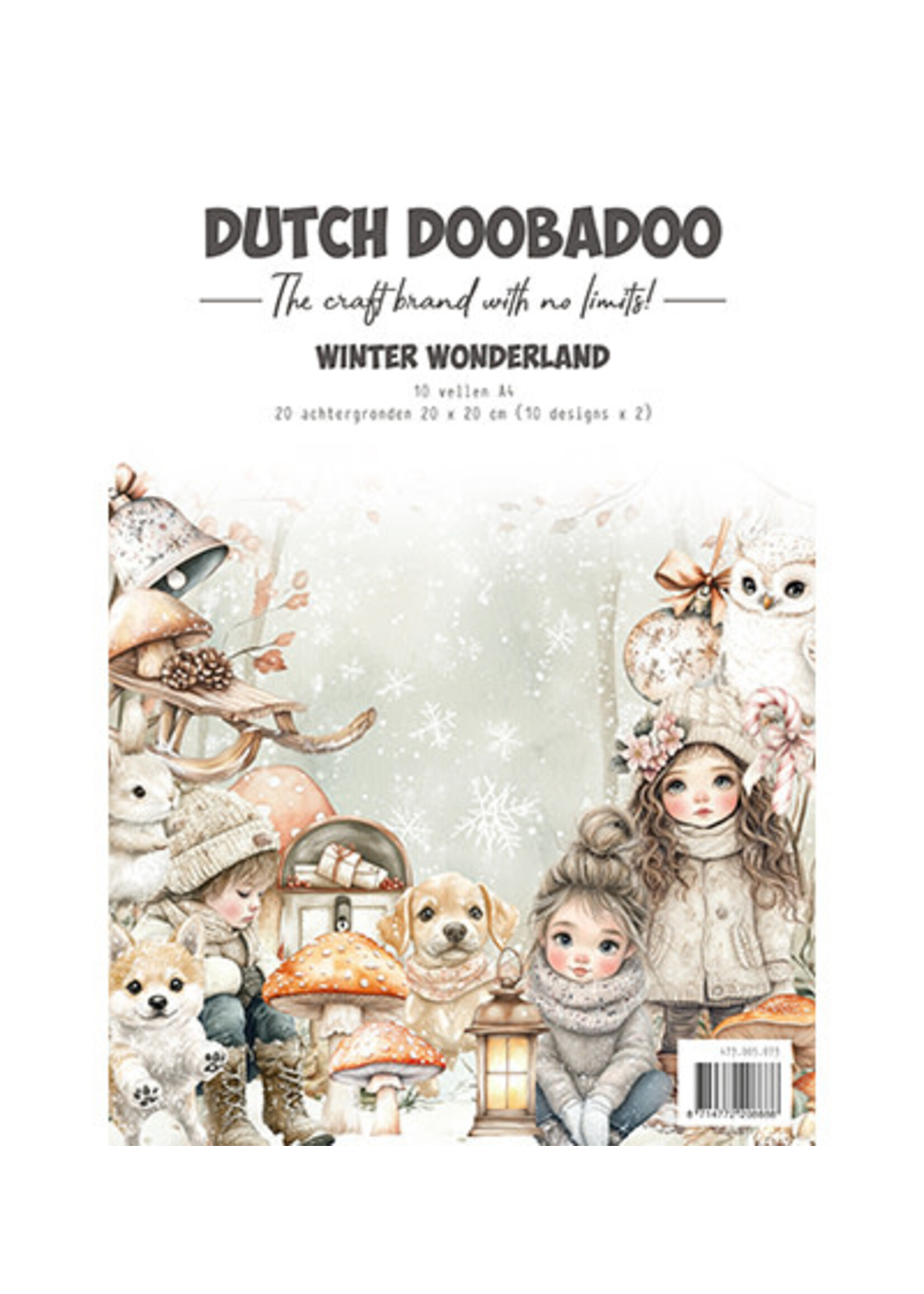 473.005.073 - Collage Paperset Winter Wonderland