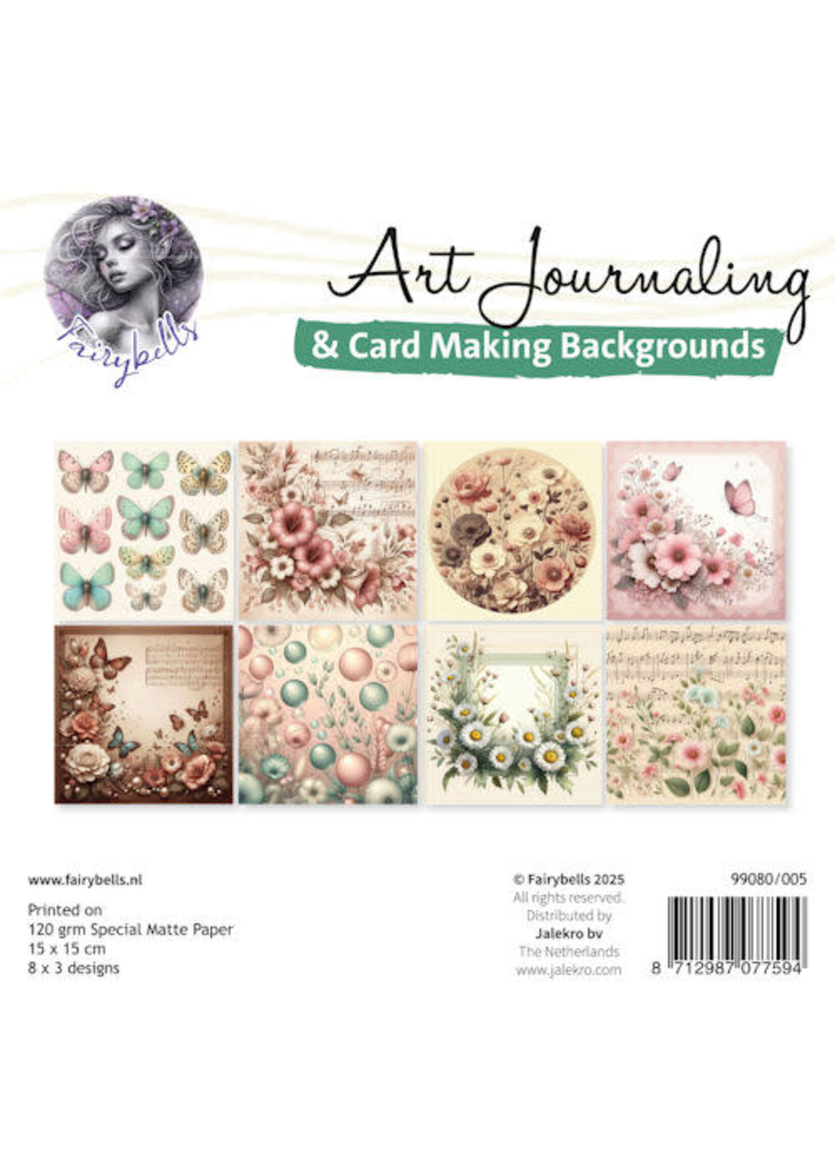 Art Journaling & Card Making Backgrounds Set 5