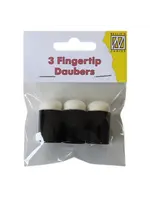 Nellie's Choice • Set with 3 Fingertip Sponge Daubers #21348 Nellie's ChoiceDAUB002