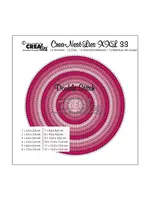 Crealies • Crea-Nest-Lies XXL snijmal no.33 Cirkels CrealiesCLNESTXXL33