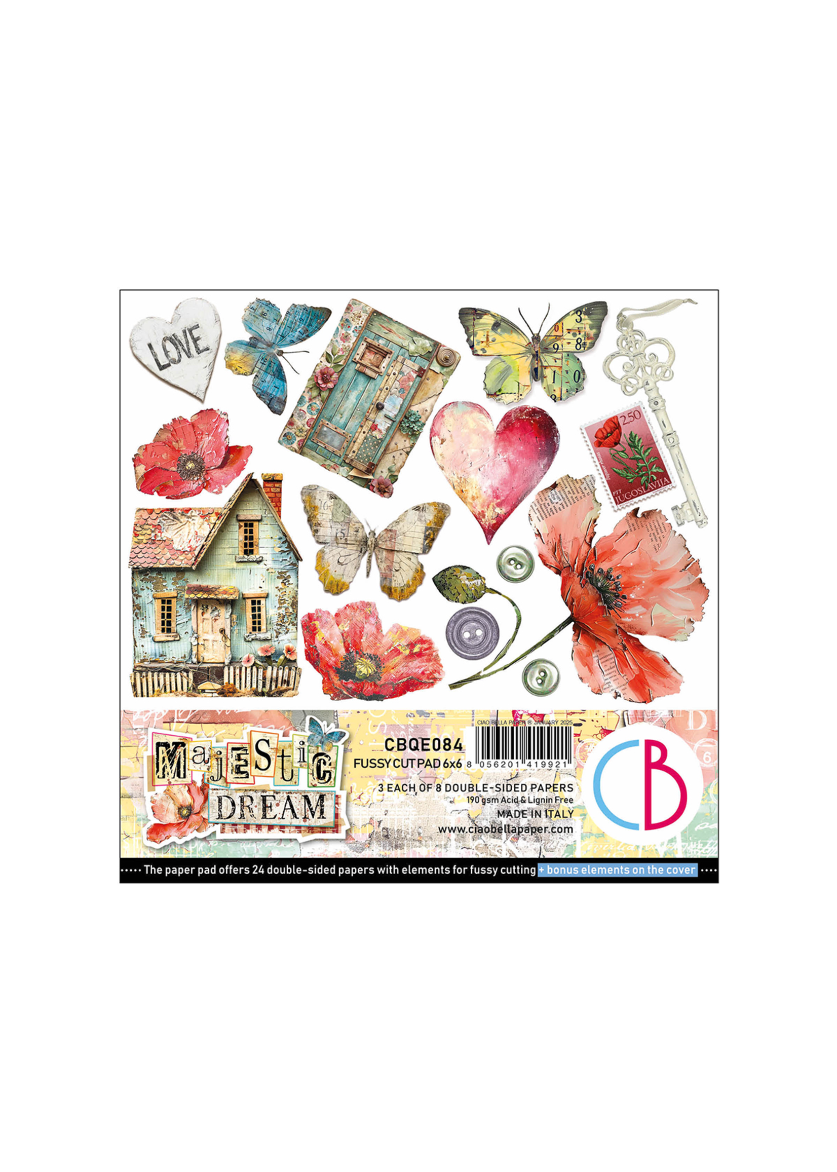 Majestic Dream kieskeurige Cut Pad 6 "x6" 24/PCG