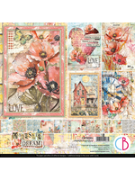 Majestic Dream Papier Blok 12"x12" 12/PCG