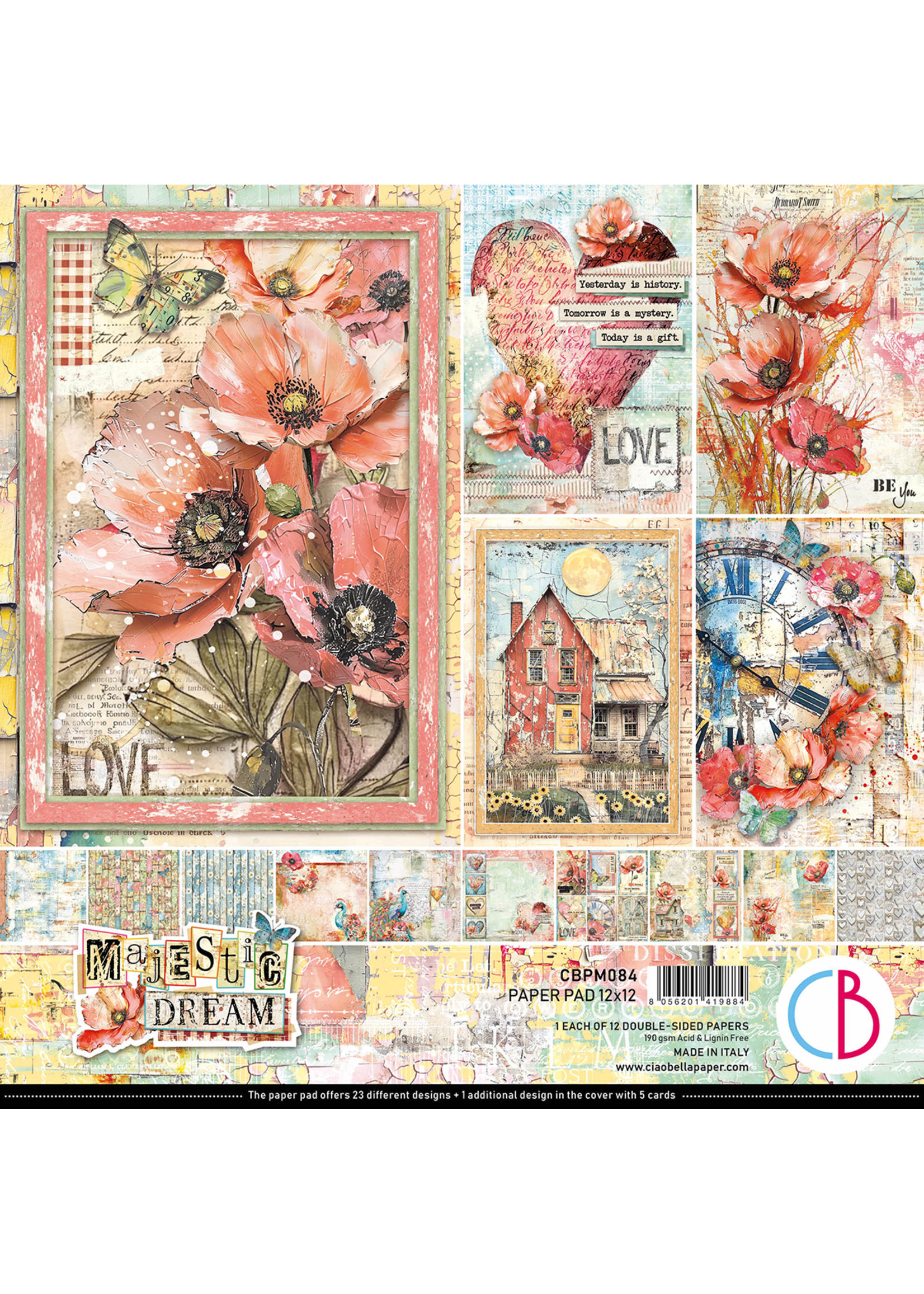 Majestic Dream Papier Blok 12"x12" 12/PCG