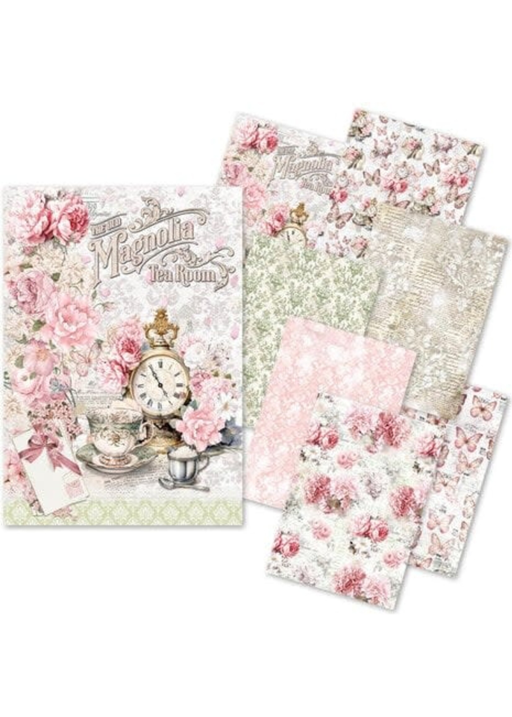 Timeless Moments A5 Rice Paper Mixed (8pcs) (CBRS005)