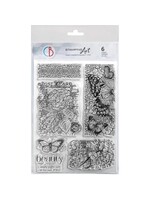 Timeless Moments 6x8 Inch Clear Stamps Majestic Delight (6pcs) (PS8112)