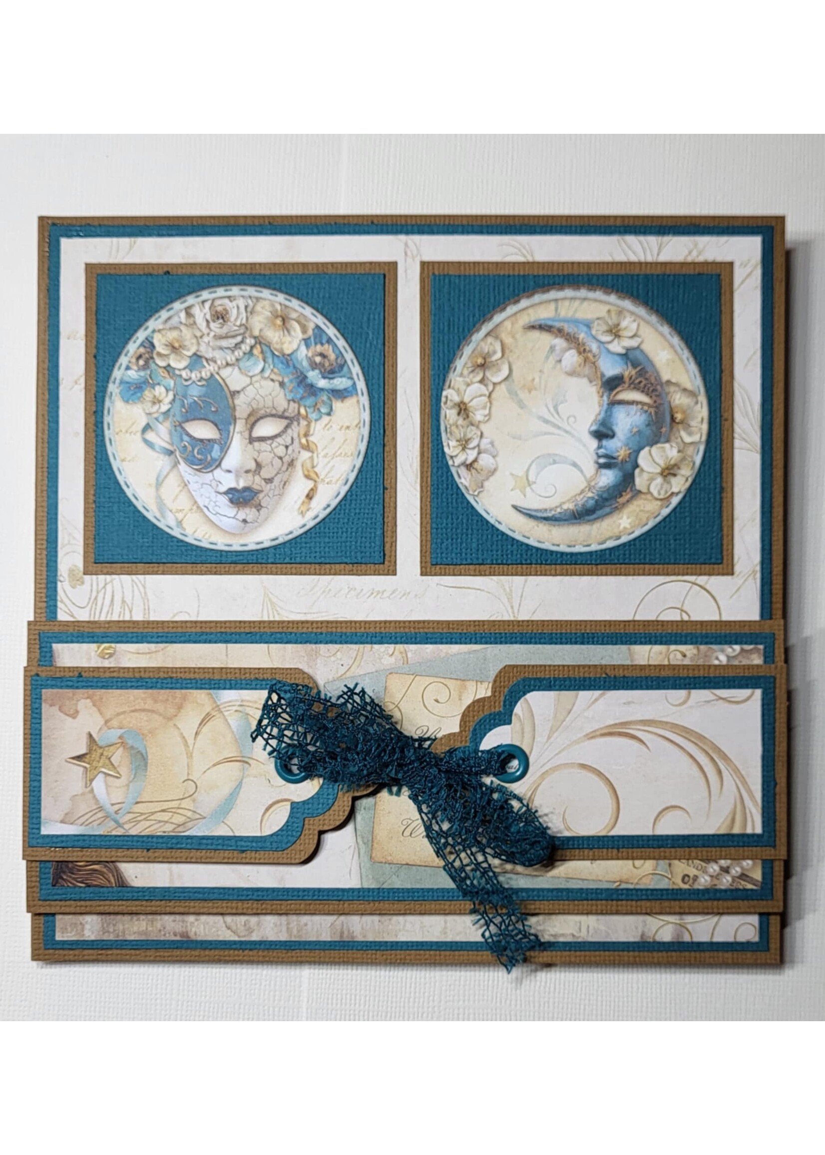 Mascarade kaart Elly