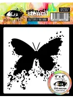 Butterfly Ink Mini 4x4 Inch Stencil (VIS-BM4-03)