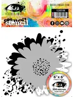 Flower Ink 6x6 Inch Stencil (VIS-FLI-03)