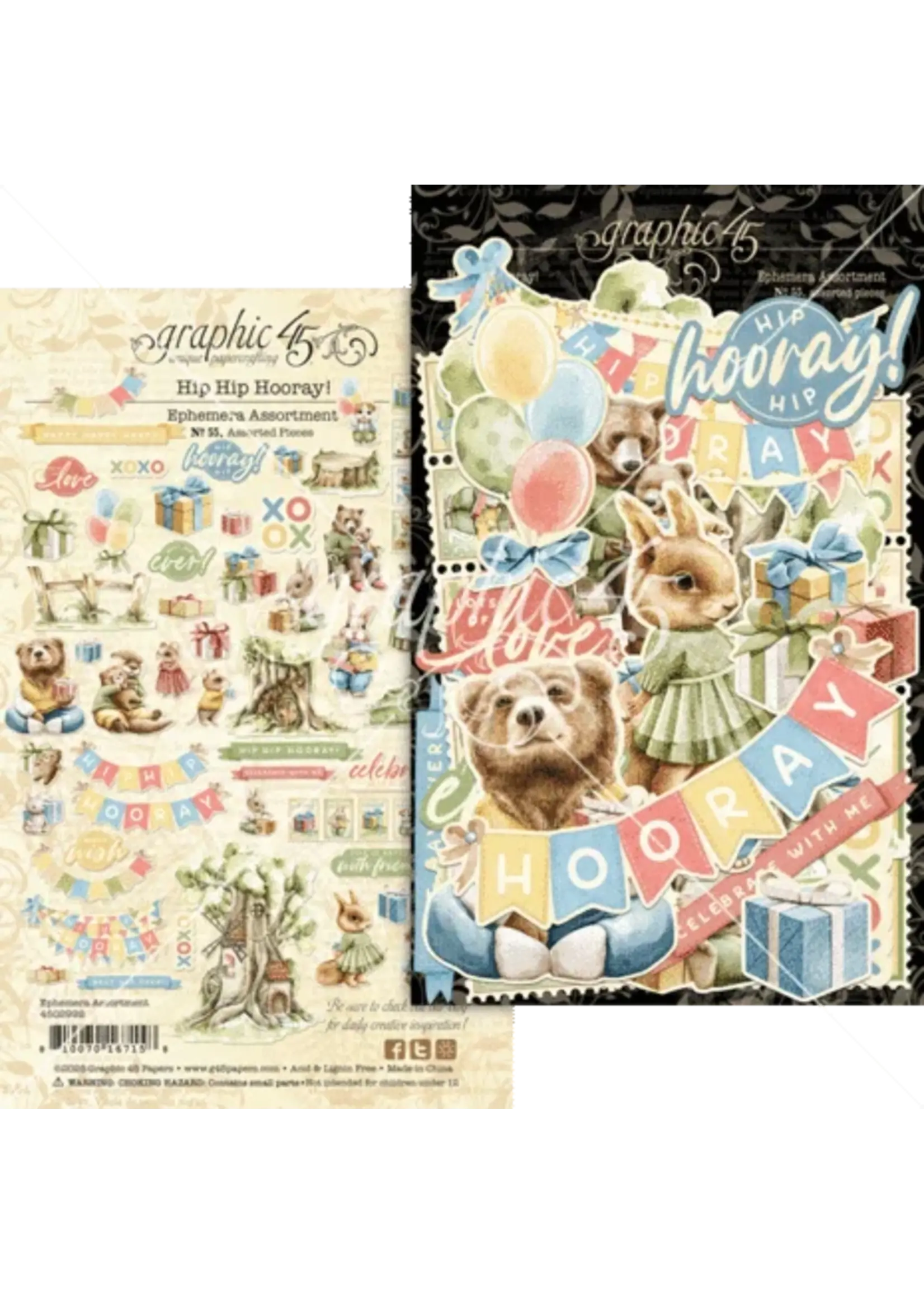 Hip Hip Hooray Ephemera Set (4502992)