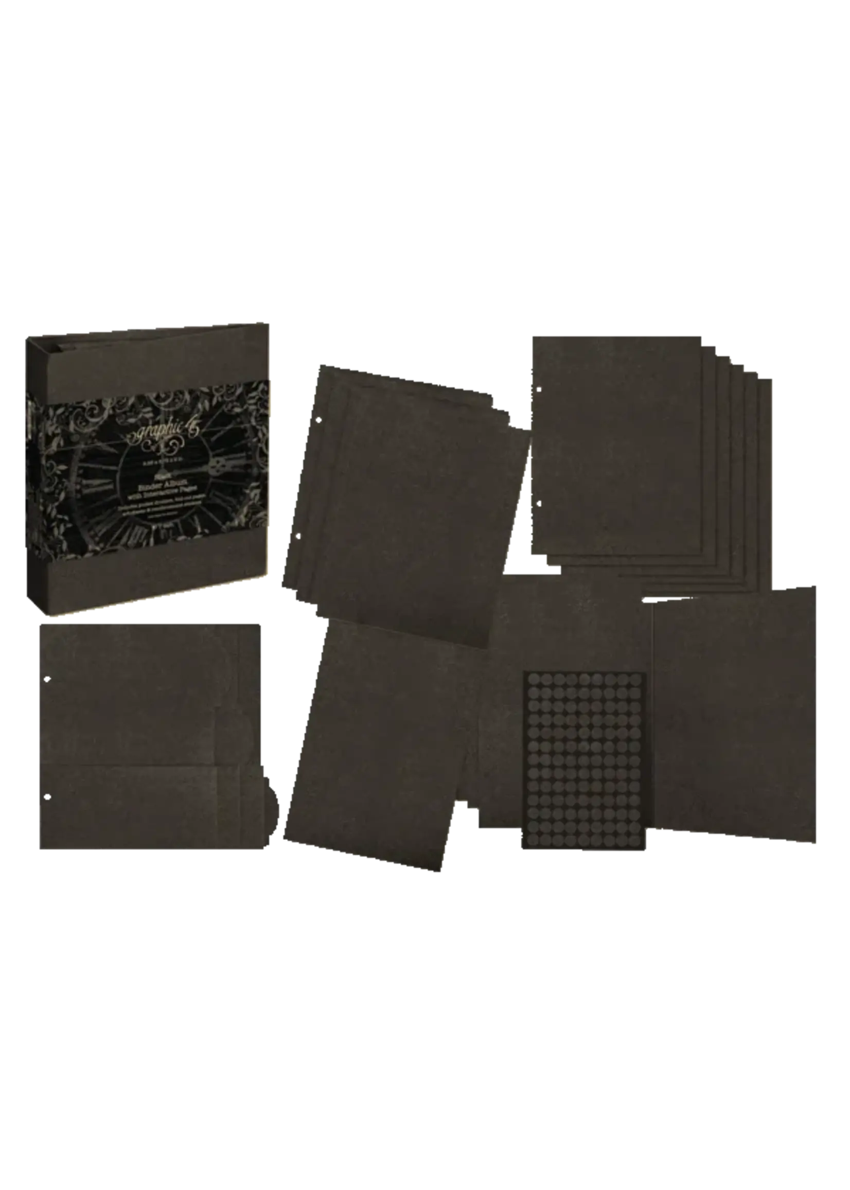 Binder Album with Interactive Pages Black (4503001)