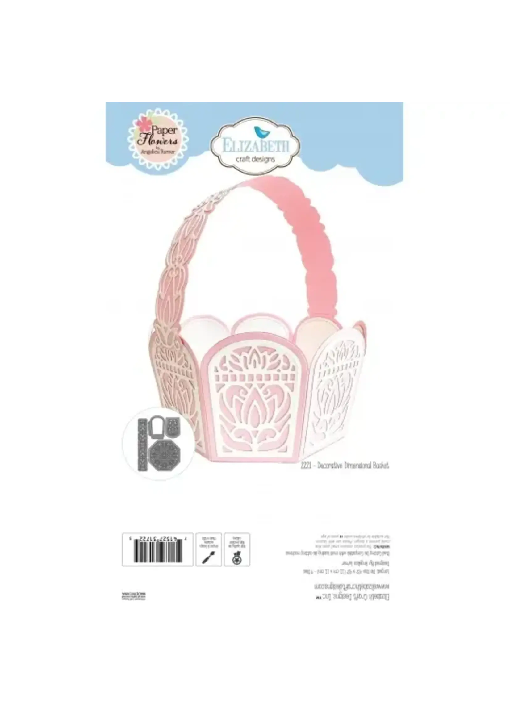 2221 - Decorative Dimensional Basket
