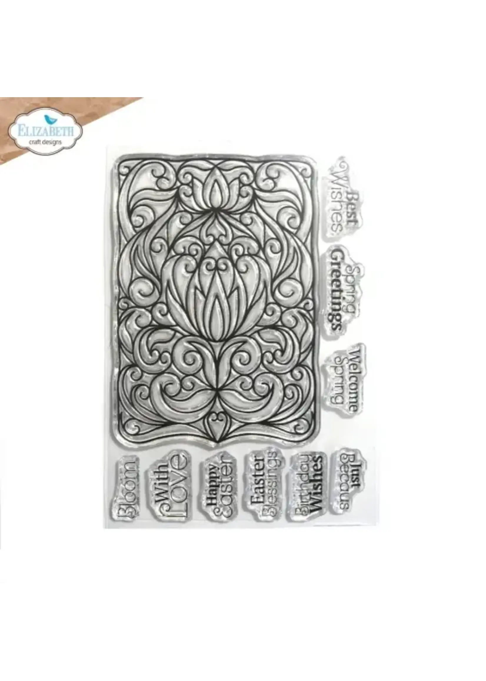 CS393 - Easter Greetings Clearstamp