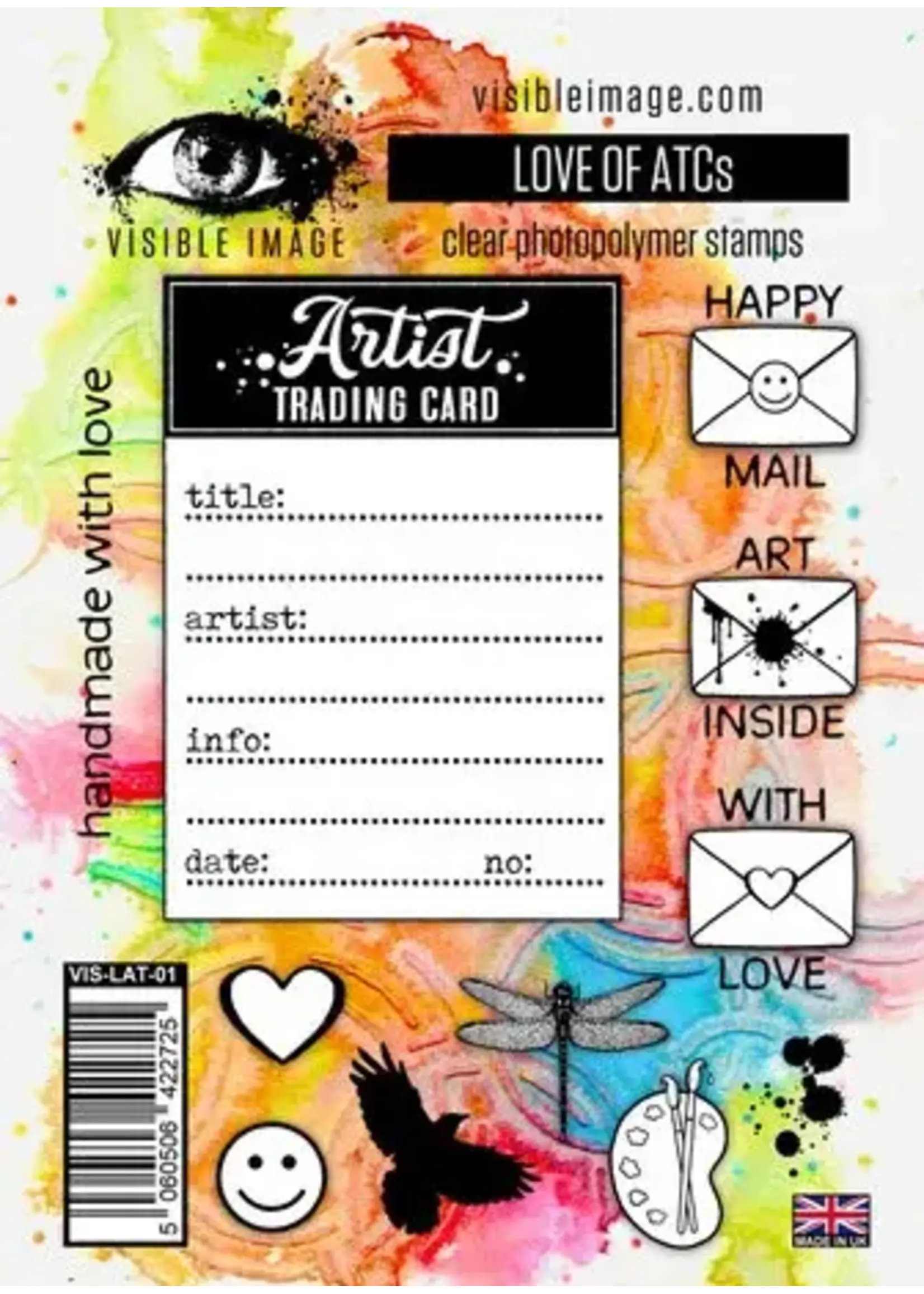 Love of ATCs A6 Stamp Set (VIS-LAT-01)