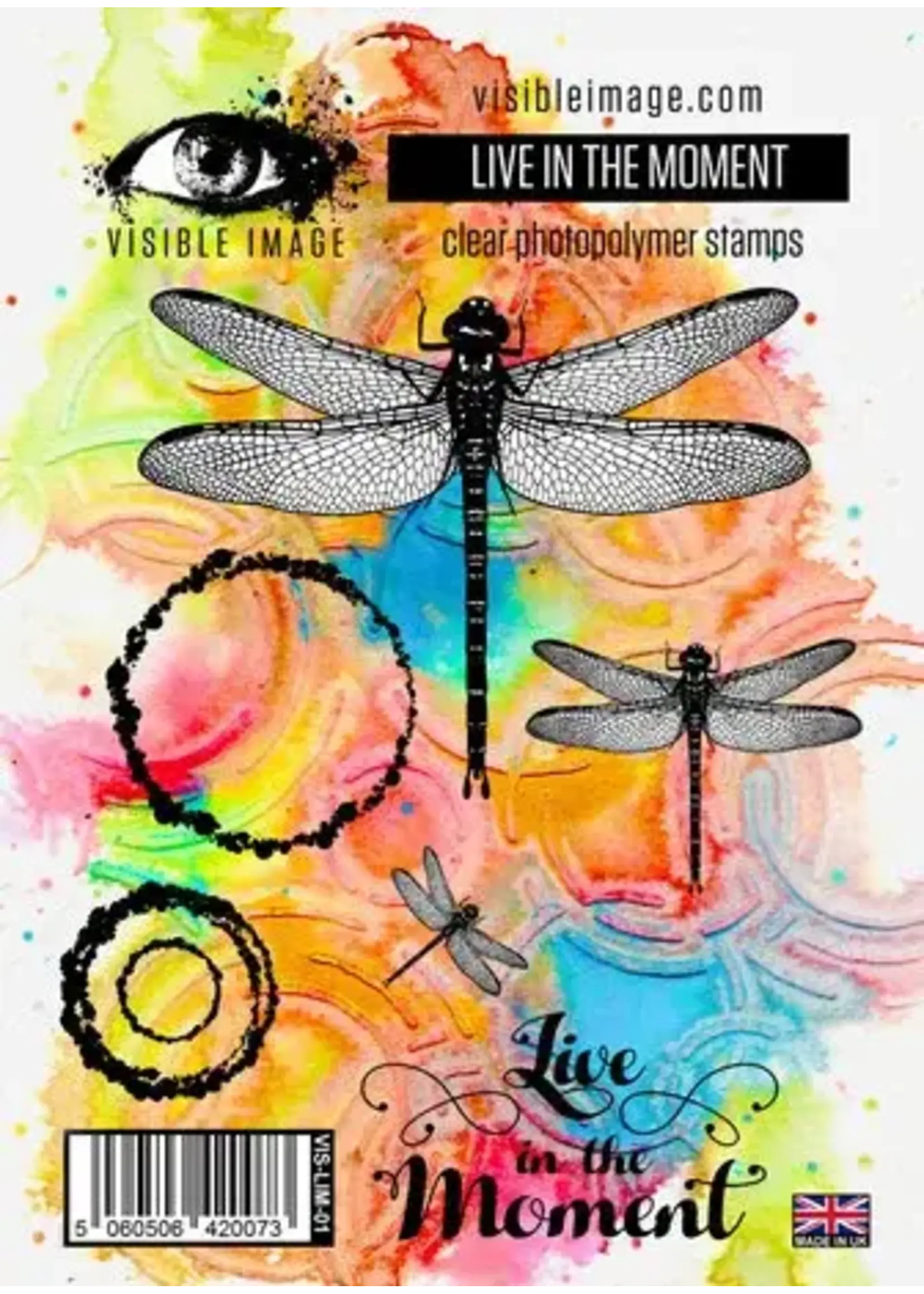 Live In The Moment A6 Stamp Set (VIS-LIM-01)