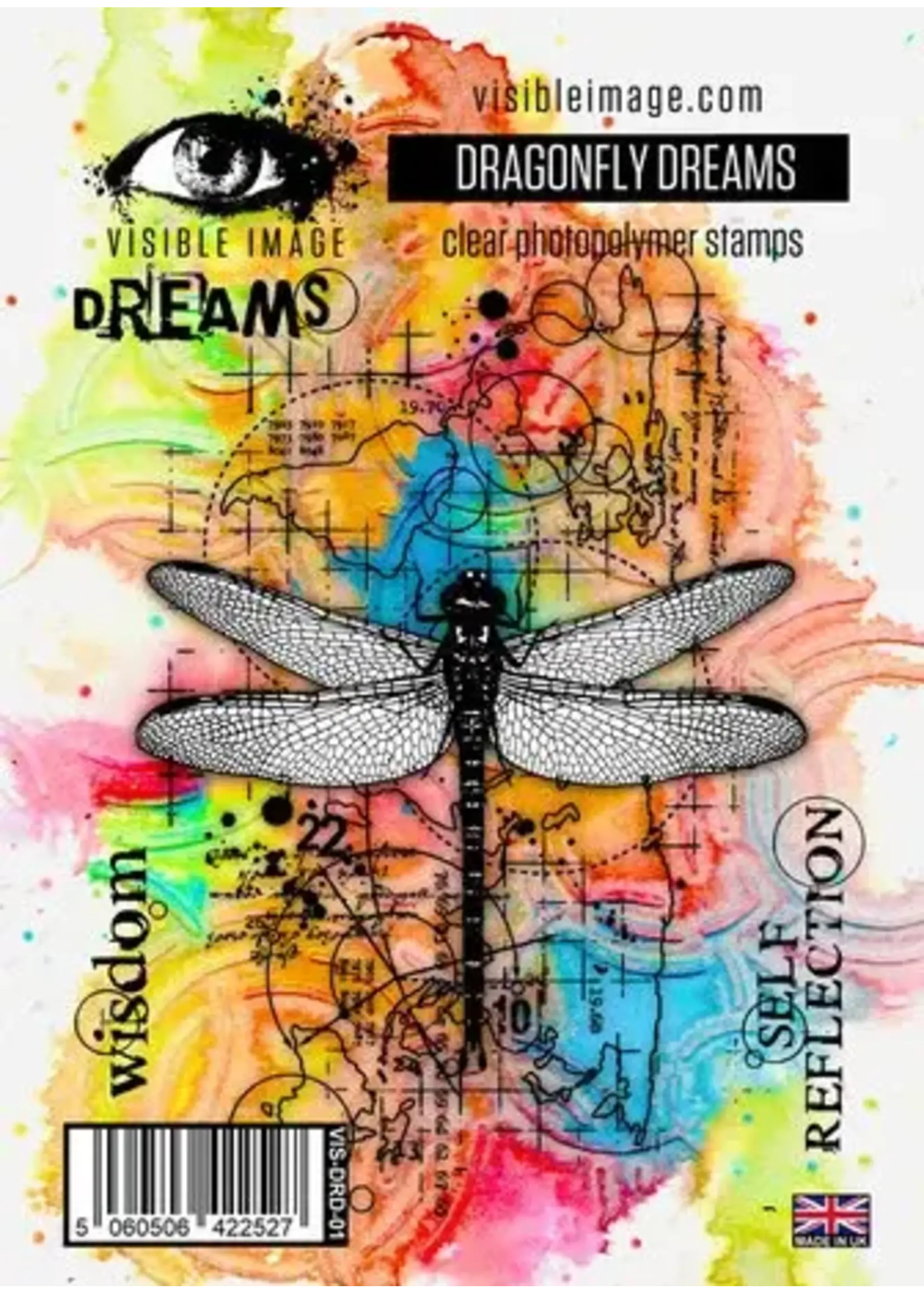 Dragonfly Dreams A6 Stamp Set (VIS-DRD-01)