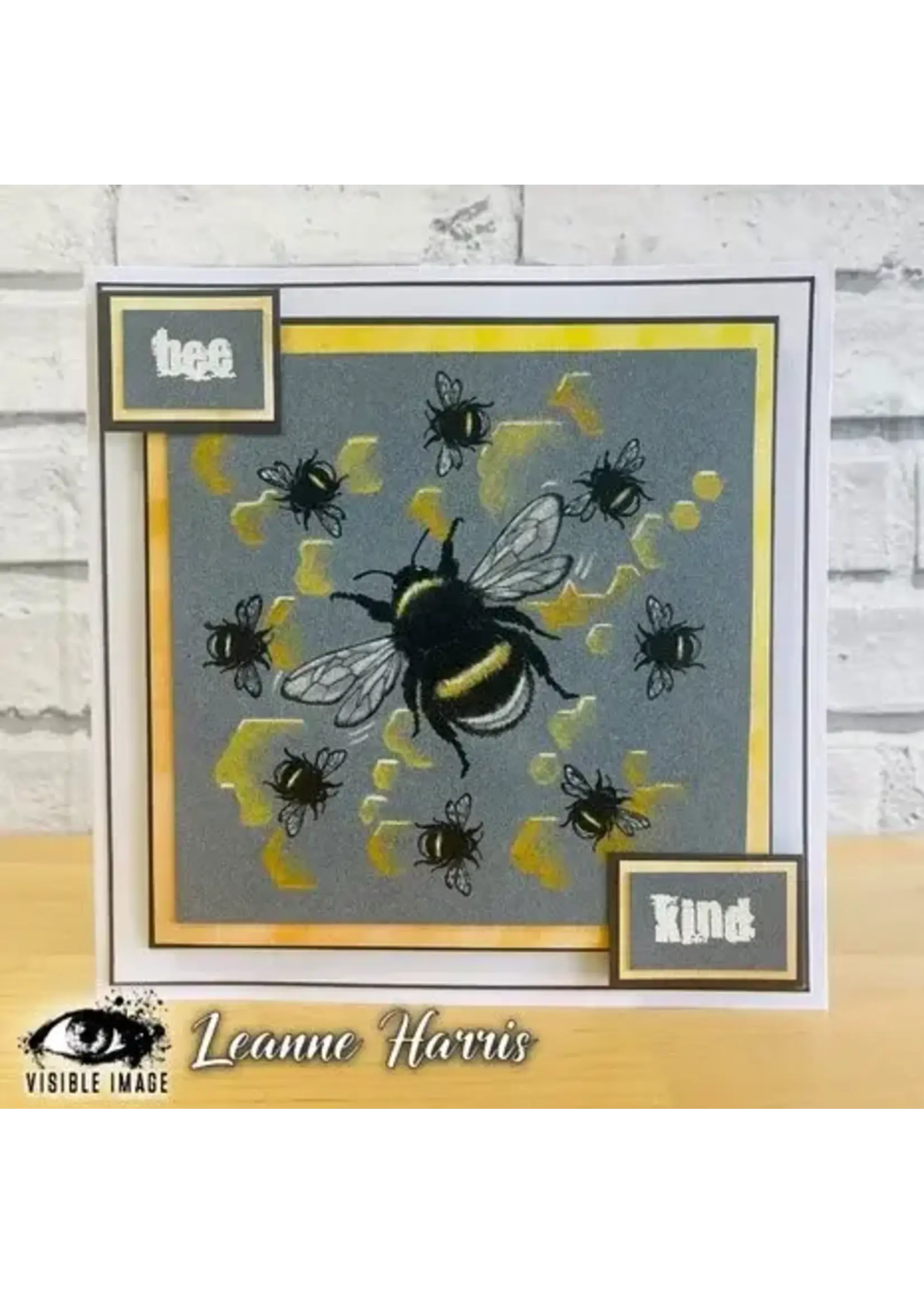 Bee Happy A6 Stamp Set (VIS-BEH-01)